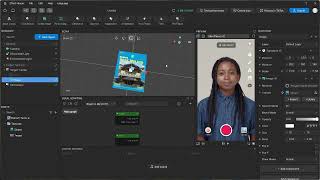 Celebrity Effecthouse Tutorial: Target Tracker dan Face Sticker Wealth