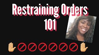 The Narcissist and Restraining Orders
