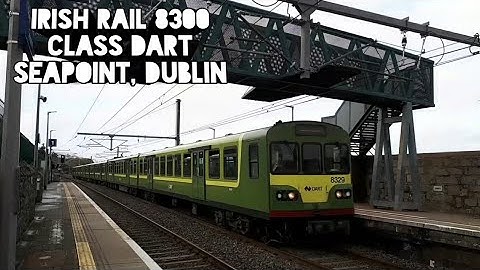 Irish Rail 8300 Class Dart Train Number 8329 - Seapoint, Dublin
