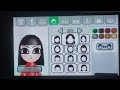 Tutorial on how to make a beta mii on the mii channel part 5
