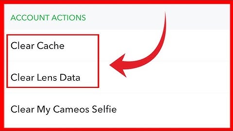 How To Clear Snapchat Cache And Lens Data !! How To Clear Cache And Lens Data In Snapchat