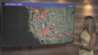 Weather is only part of the reason california seeing less acres burned
this year.