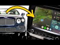 APPLE CARPLAY &amp; Reversing Camera Fitted To This Bentley GTC