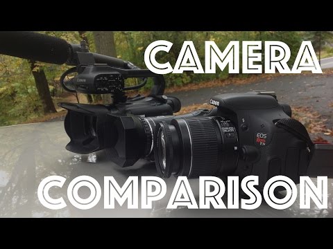 Canon XA20 Vs Canon T3i Camera Comparison