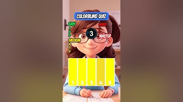 Are you facing colorblindness? Guess the odd color in this challenging test.  #quiz #trivia