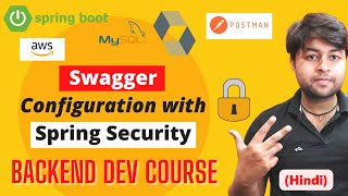 Swagger Configuration with  Spring Security while creating API Docs | Backend Course [Hindi]