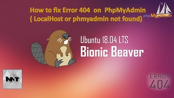How to fix Localhost or phpMyAdmin not found on Server