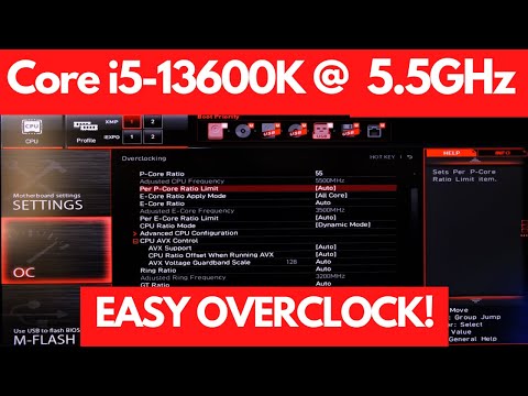 How to overclock Intel's awesome Core i5-13600K to 5.5GHz!