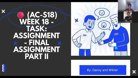 🔴 (AC-S18) Week 18 - Task: Assignment - Final Assignment Part II