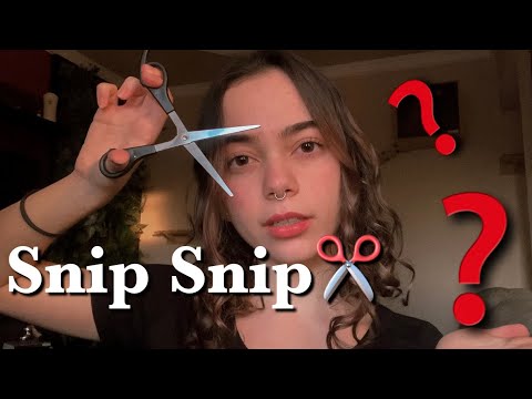 ✨ASMR | Cortando seu cabelo - gatilhos invisíveis✨
