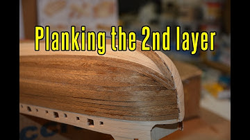 La Candelaria  - part 12 Planking The 2nd Layer