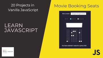 Project # 02 - Movie Booking Seats in JavaScript Tutorial in Urdu / Hindi