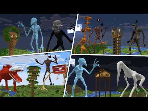 COMPILATION OF BEST SHIN GIANT MONSTERS 😱 in Minecraft Part 6 | Gameplay