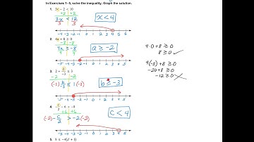 Algebra 1, 2.4:  Solving Multi-Step Inequalities