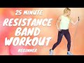 25 MINUTE RESISTANCE BAND WORKOUT | Beginner Band Workout | Tracy Steen