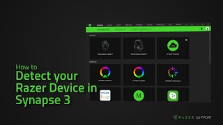 How to detect your Razer Device in Synapse 3