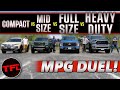 Diesel vs Hybrid vs V6 vs Turbo - And The Most Fuel Efficient Pickup Truck Is…