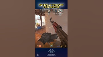 HE REALLY THOUGHT HE WAS SAFE! 😂 | 4K on Inferno | CS2 #shorts #cs2 #ak47 #quad #csgo #gaming