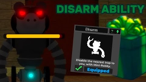 New Disarm Ability in Piggy! (Day 6) (Holly Jolly Advent Calendar)