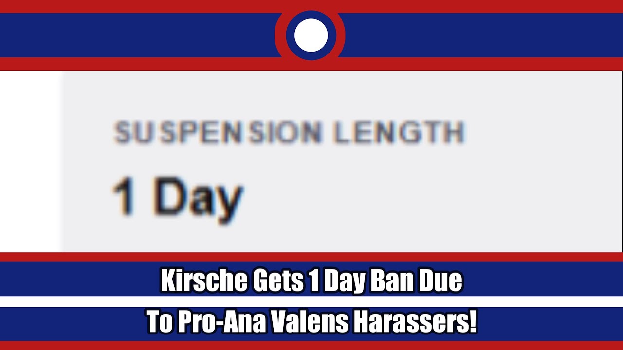 Kirsche Given 1 Day Twitch Suspension Due To Harassment From Ana Valens Supporters