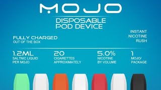 mojo disposable vape Pod Review FLAVOR:COLA ICE Voopoo Drag X Pro blueberry cotton candy