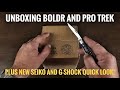 Unboxing Boldr and Protrek - plus New Seiko Padi and Metal Casioak Quick Look