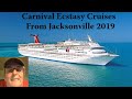 Carnival Ecstasy Cruises From Jacksonville 2019 - YouTube