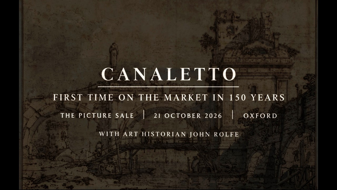 Canaletto: First Time at Auction in 150 Years | An Art Historian's Insight into a Capriccio