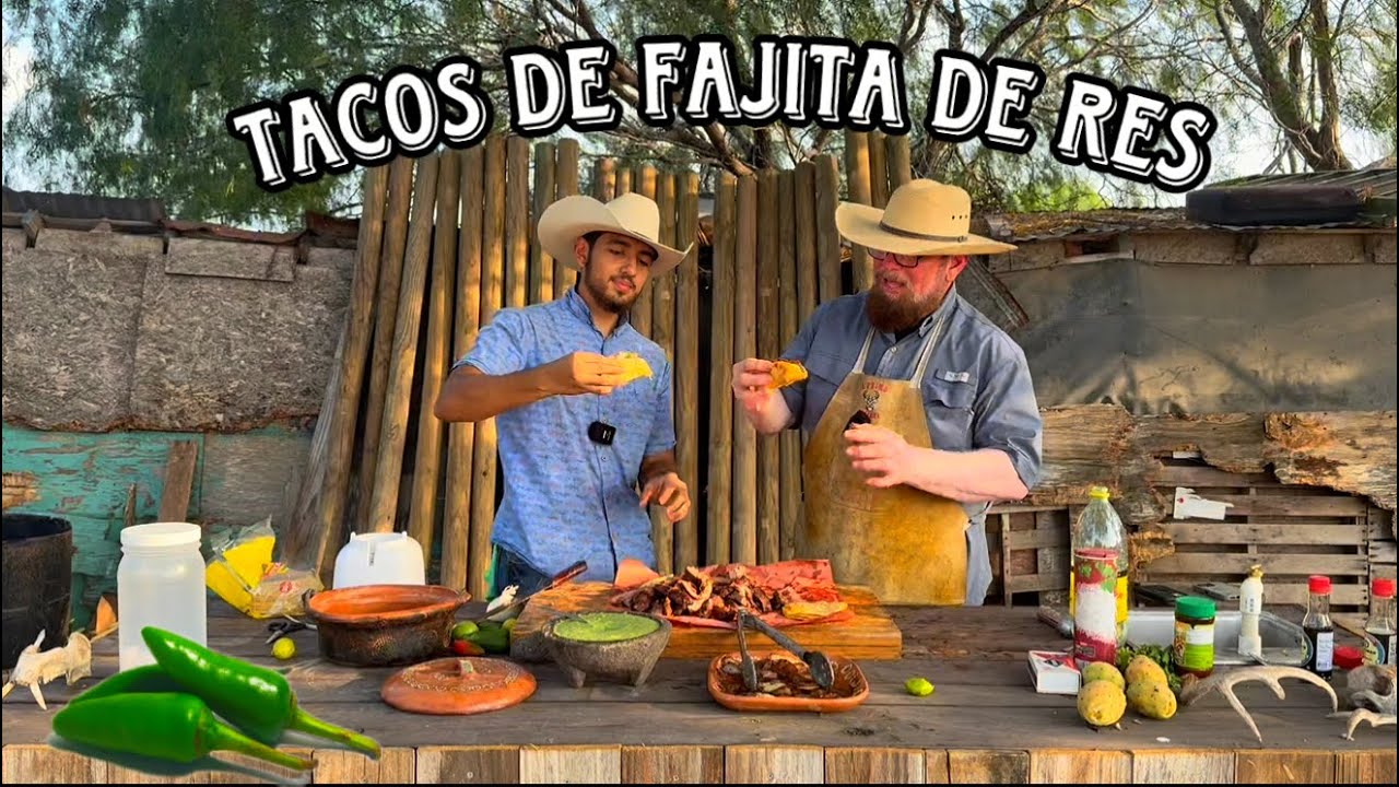 Fajitas De Res Y Salsa De Jalapeño Con Aguacate