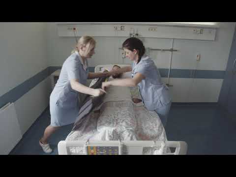 Vertical evacuation of patients in case of hospital fire (UKC Ljubljana vertikalna evakuacija)