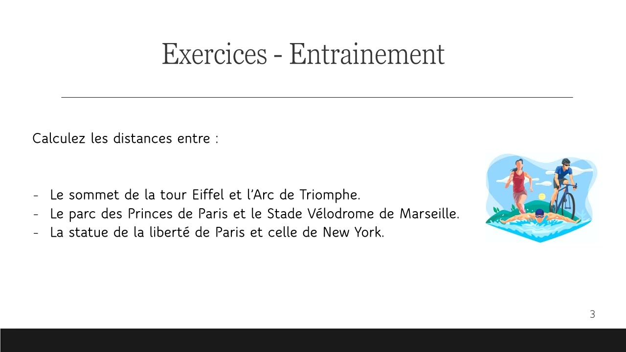 Calculer une distance - May Day sur les Yvelines