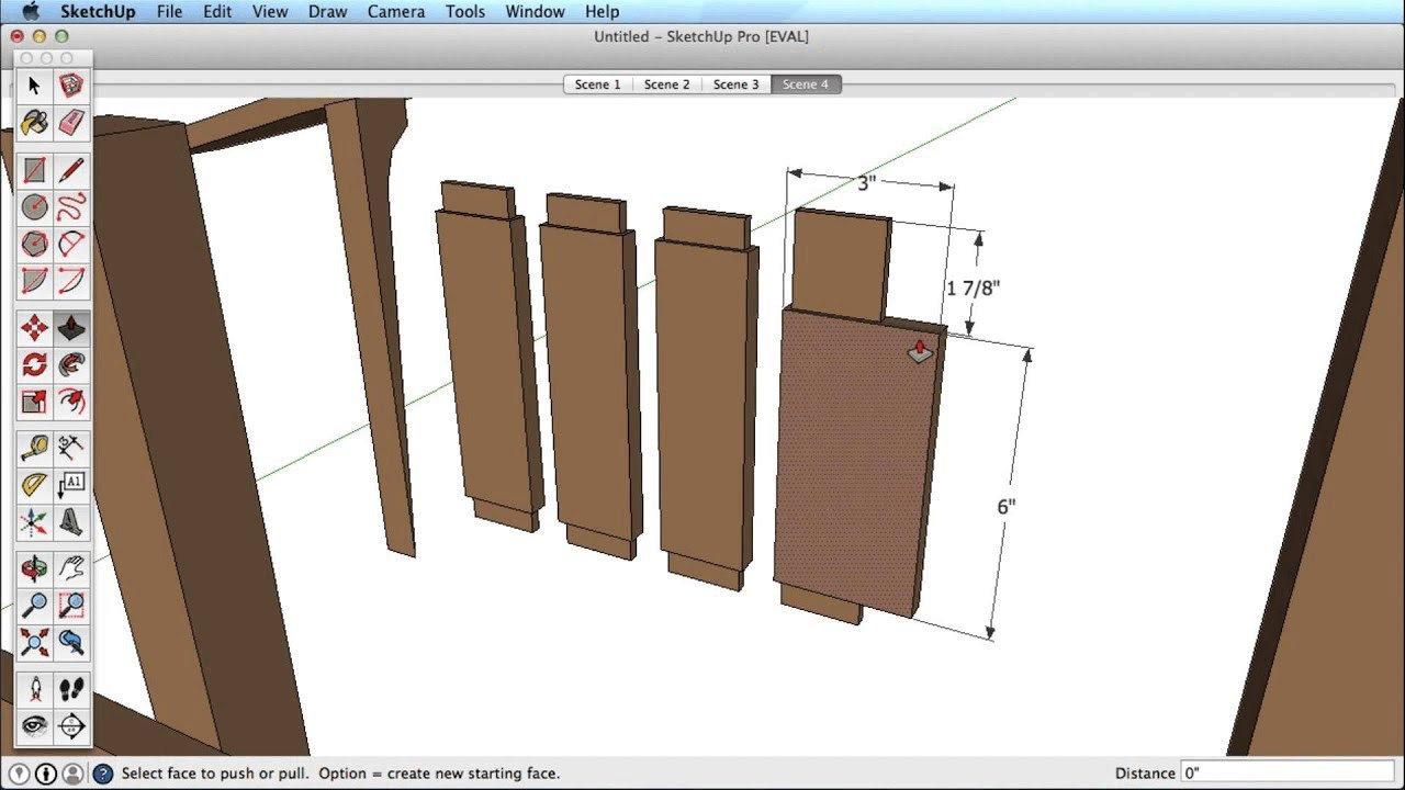 Sketchup Training Series Dimensions Youtube