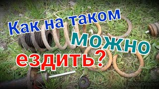 Как заменить амортизаторы и пружины на пассат В3