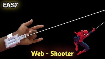 How to make spider man Web Shooter | paper web Shooter gun | Spider - Man Web Shooter