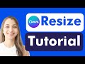 How to Use Canva Resize Tool | Easily Resize Your Designs in Canva