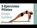 5 ejercicios de Pilates para dolor lumbar