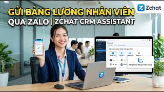 Zchat ZChat CRM Assistant - Bot Zalo AI chốt đơn tự động | ZChat CRM Assistant