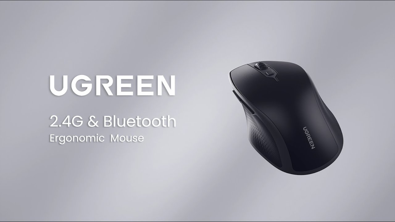 UGREEN Bluetooth and 2.4G Mouse with 4000 DPI 