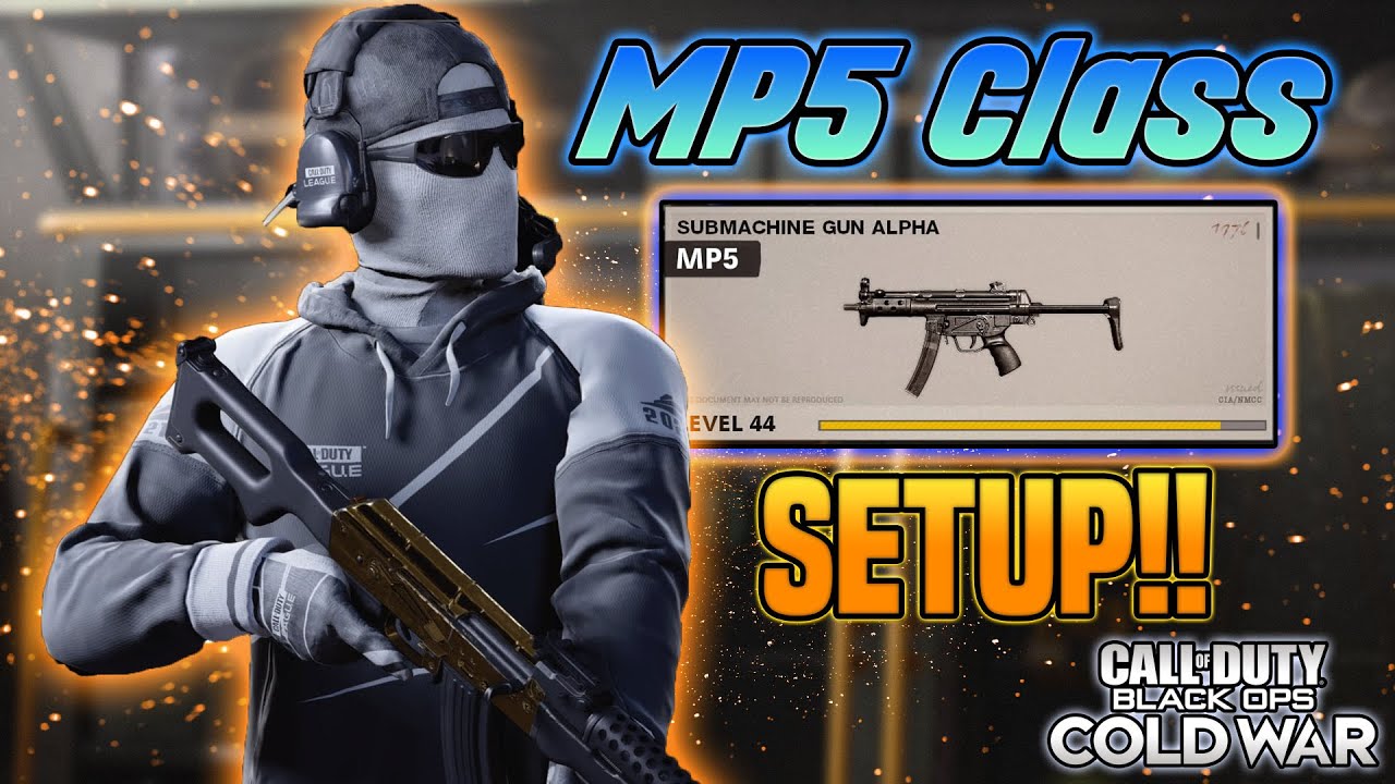 The Best "MP5" Class Setup! Black Ops Cold War! NO RECOIL! Highly Recommend This!