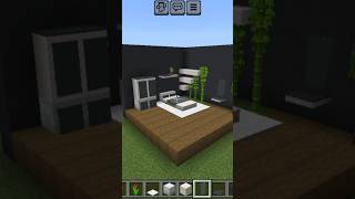 Minecraft Modern Bedroom 🛏️ Stylish Room Design! || Royal Gaming #shorts