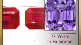 Splendid Pair of Red Ruby Matched Gemstones on SALE, Octagon Cut, 2.32 carats - africagems.com