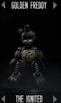 Nightmare Shadow Freddy (as Nightmare Fredbear) by Nanikos16 on