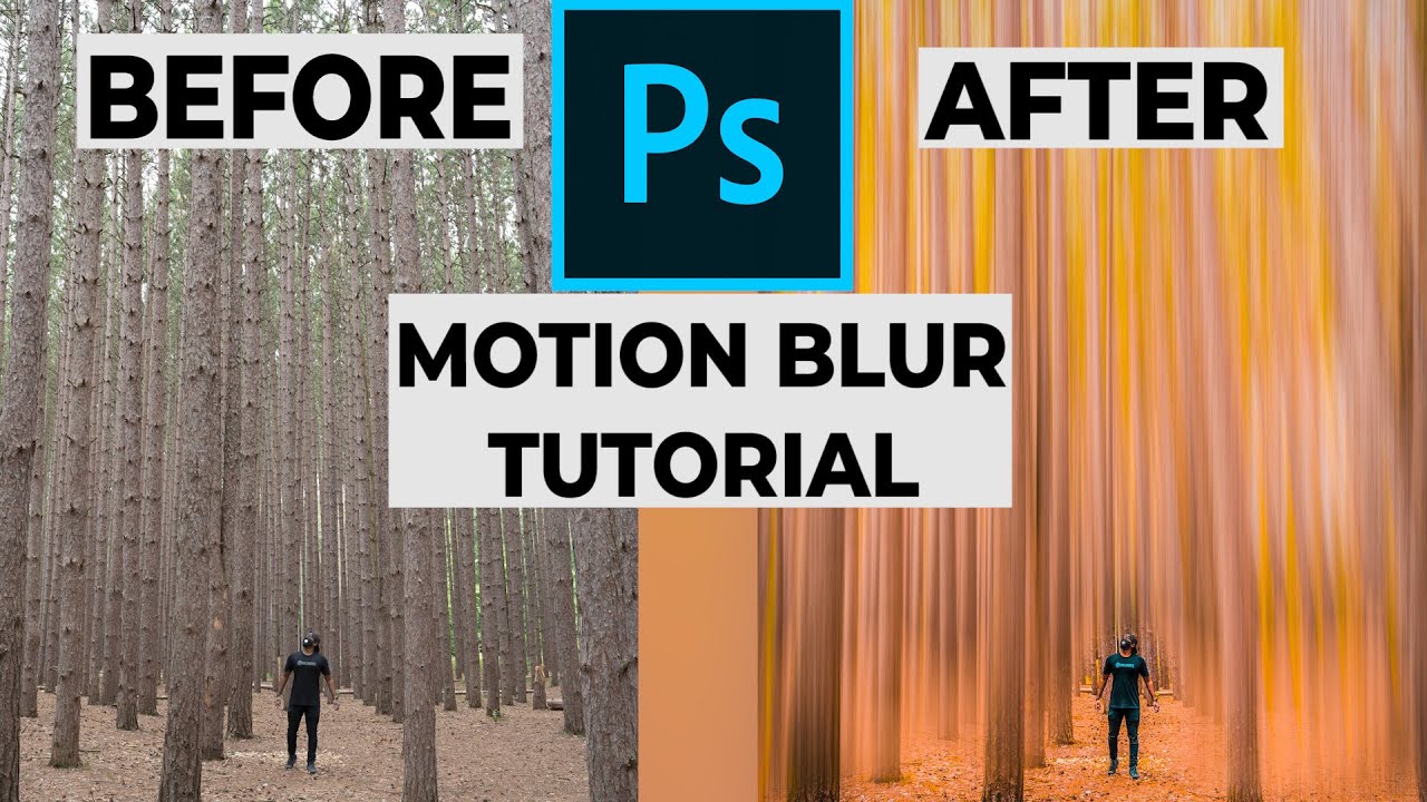 HOW TO DO DREAMY EDITS IN PHOTOSHOP - MOTION BLUR TUTORIAL. - YouTube