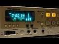 Panasonic AG MD835 AUDIO RECORD TEST