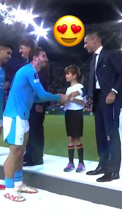 Jack Grealish ❤️ The Gentle Soul | #shorts #viral #manchestercity vs #sevilla #supercup2023 #respect