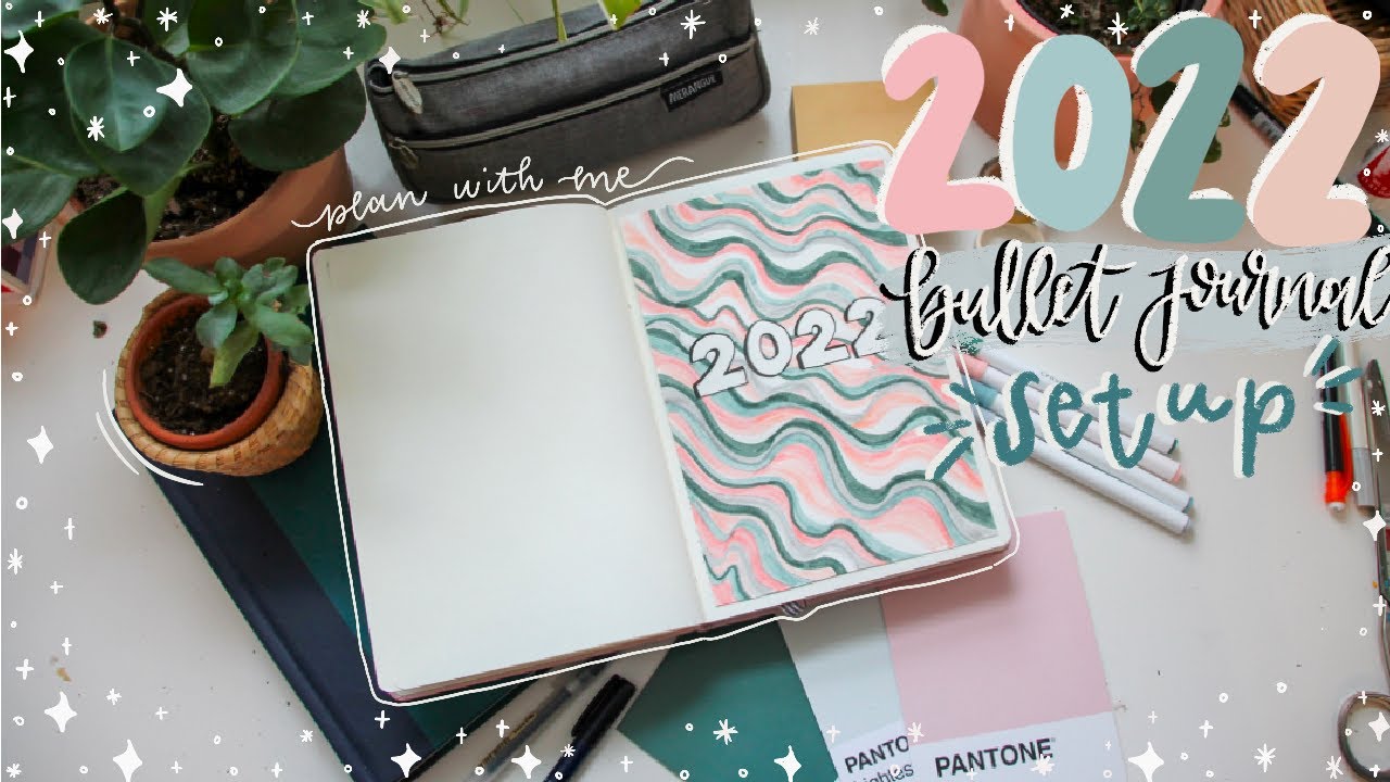 2022 BULLET JOURNAL SETUP // plan with me