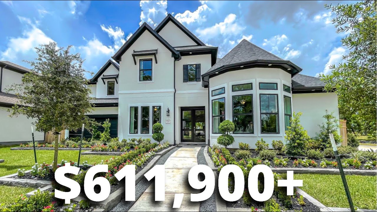 *BRAND NEW* LUXURY MODERN STYLE TWO STORY HOUSE TOUR NEAR HOUSTON TEXAS | $611,900+ | 3200 SqFt+