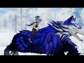 MMD 甘雨と北風の狼 4K 