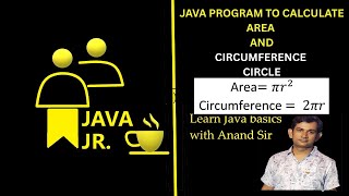 Java Program to calculate Area and circumference of circle
