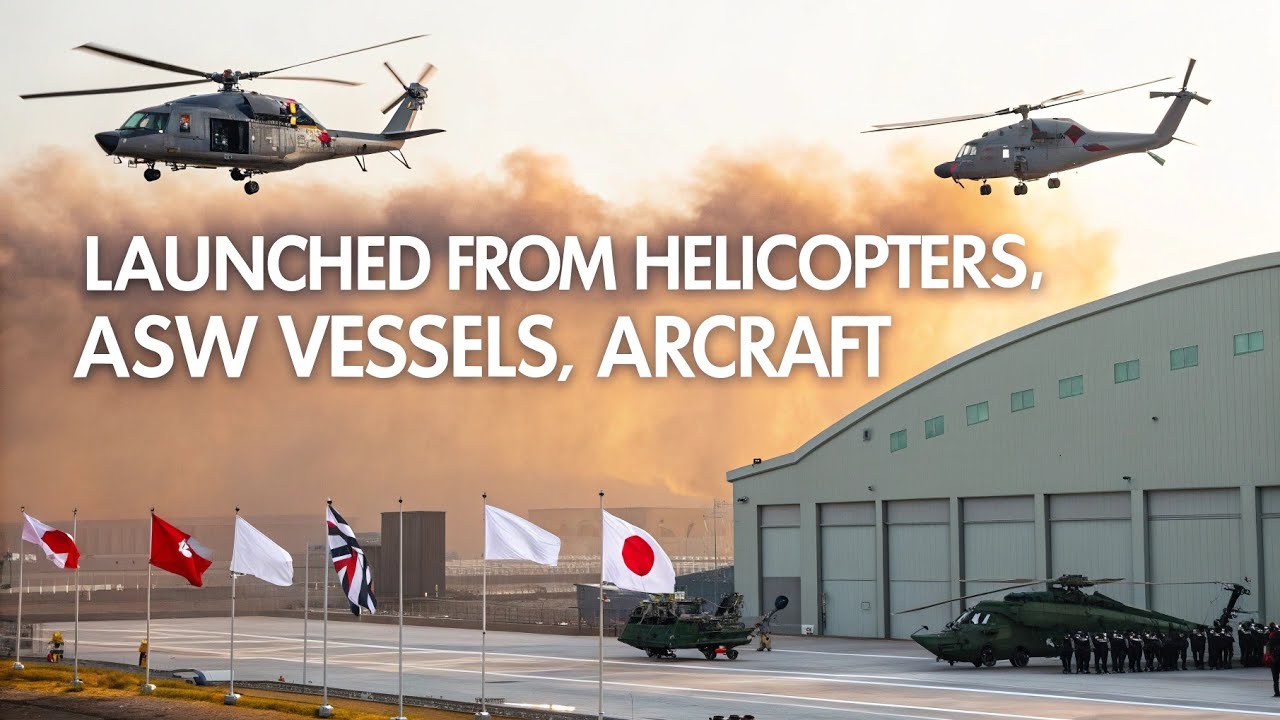 launched from helicopters, ASW vessels, aircraft)